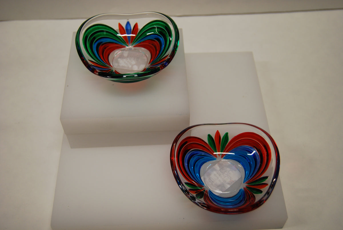 Murano Glass Tea Light Music Box & Clock Shoppe