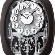 Rhthym Encore Espresso Clock #4MH896WU06