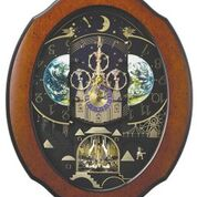 Rhythm Timecracker Cosmos Clock #4MH879WU06