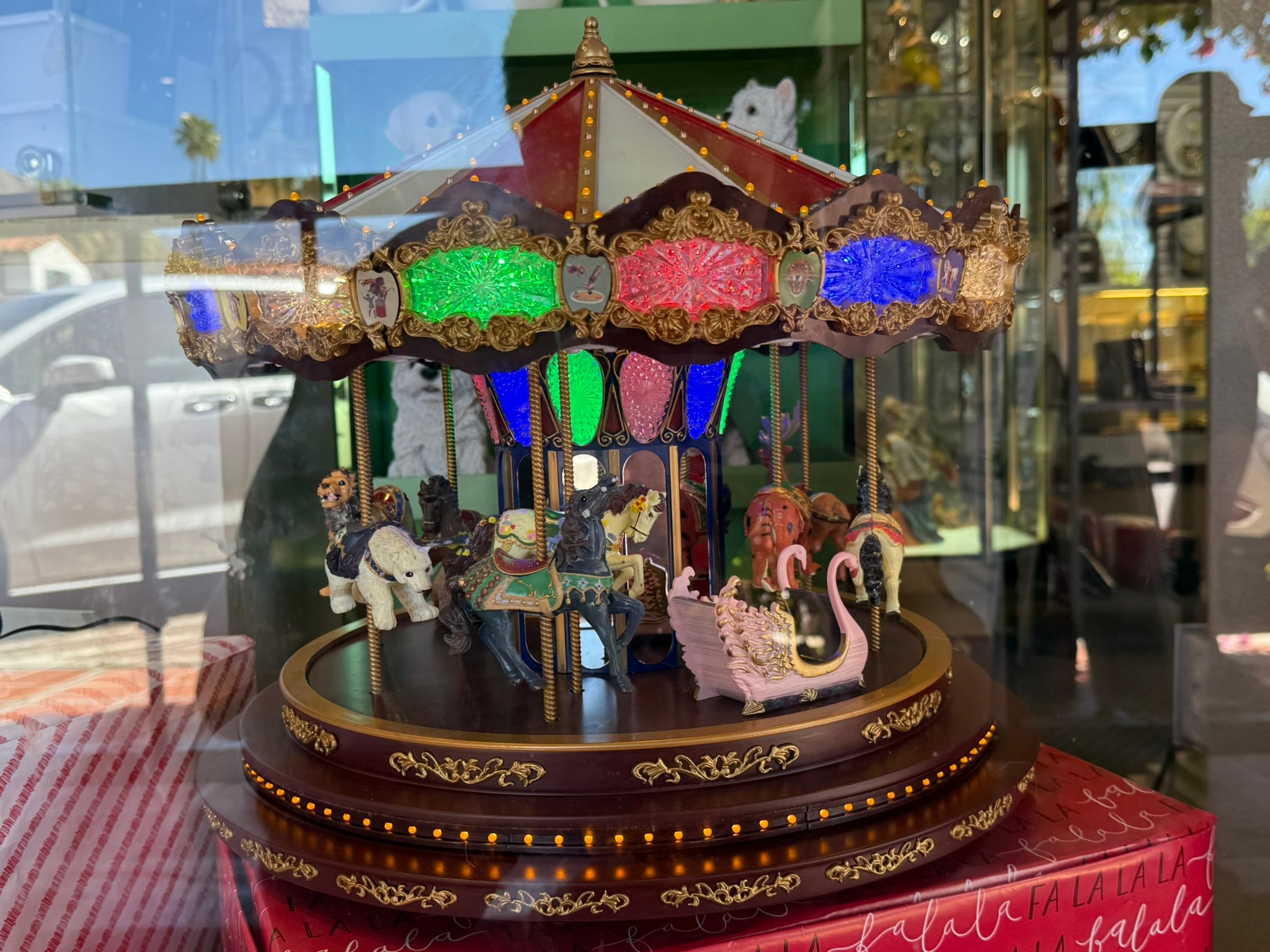 Marquee Deluxe Carousel – Music Box & Clock Shoppe